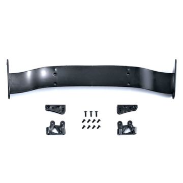 Killerbody RC Car Moulded Rear Wing & Mounts For 1/7