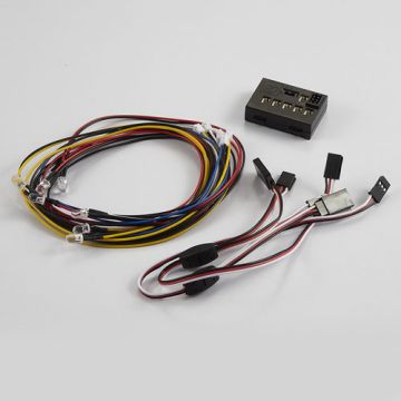Killerbody RC Car LED Light Light System w/Control Box (8 LEDs)