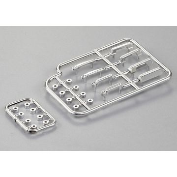 Killerbody RC Car Chromed Plastic Door Handle 1/10 Scale