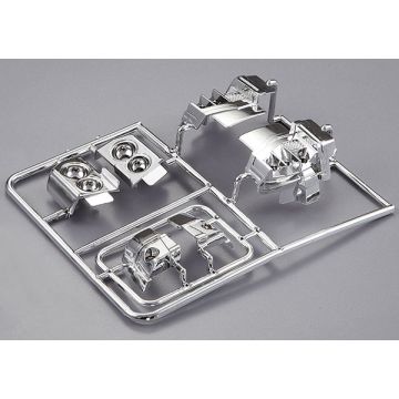Killerbody RC Car Chromed Light Bucket - Lancia Delta HF Integrale