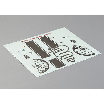 Killerbody RC Car Decal Sheet - Alfa Romeo TZ3 Corsa