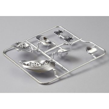 Killerbody RC Car Chromed Plastic Parts Set - Alfa Romeo TZ3 Corsa