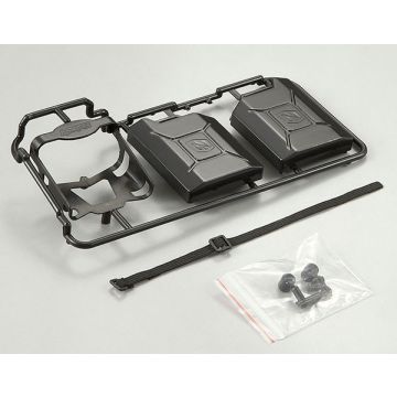 Killerbody RC Car Black Plastic Jerry Can Set