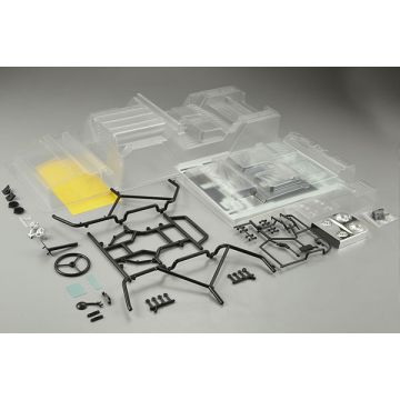 Killerbody RC Car Warrior 1/10 Crawler Clear Body