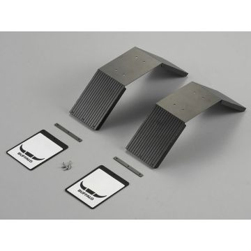 Killerbody RC Car Rear Fender For 1/10th Truck (3.75 Inch Tyres)