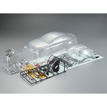 Killerbody RC Car Lexus RC F 195mm Clear Body