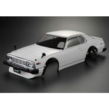 Killerbody RC Car Nissan Skyline 2000 Turbo GT-ES Bodyshell 195mm Finish White