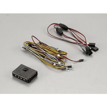 Killerbody RC Car 14 LED Unit Set W/Control Box For KB48601 w/ KB48615 Cockpit