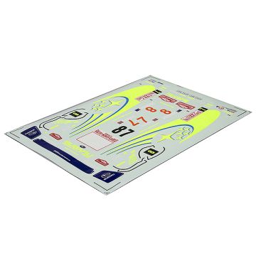 Killerbody 1:10 Scale RC Car Subaru Impreza WRC 2007 Racing Decal Sheet
