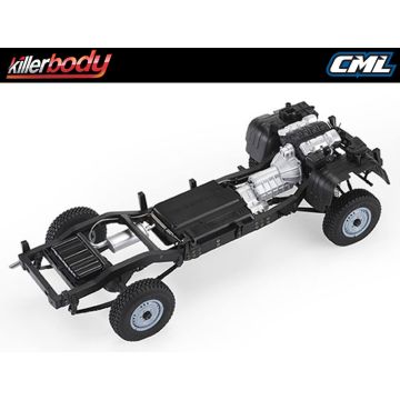 Killerbody 1:10 Mercury RC Rock Crawler Car Chassis Kit