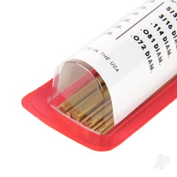 K&S 3405 Round Brass Rod Assortment Pack 12"