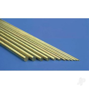 K&S 3956 Round Brass Rod 3.5mm x 1m (5 pcs)