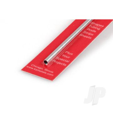 K&S 8103 Round Aluminium Tube 5/32" x 12" x .014" (1 pcs)