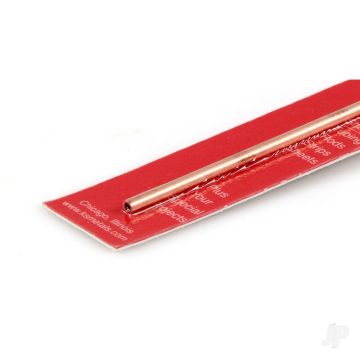 K&S .250in (1/4) Copper Round Tube .014in Wall (12in long)