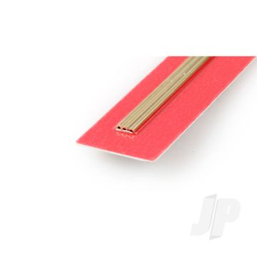 K&S 8125 Round Brass Tube 1/16" x 12" x .014" (3 pcs)