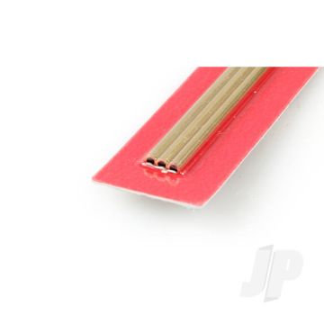 K&S 8126 Round Brass Tube 3/32" x 12" x .014" (3 pcs)