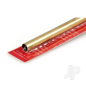 K&S 8135 Round Brass Tube 3/8" x 12" x .014" (1 pcs)