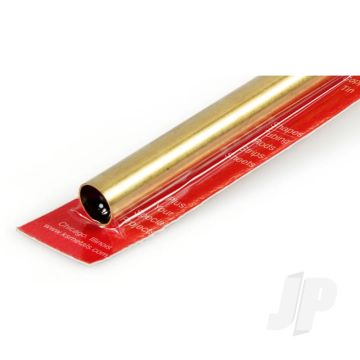 K&S 8139 Round Brass Tube 1/2"  x 12" x .014" (1 pcs)