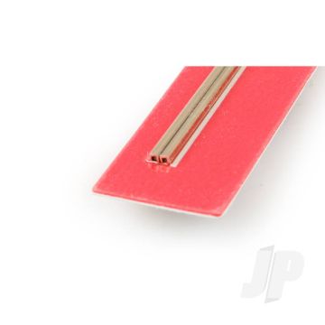 K&S 8149 Square Brass Tube 1/16" x 12" x .014" (2 pcs)