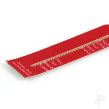 K&S 815047 Brass Square Bar 1/32" x 12" (2 pcs)