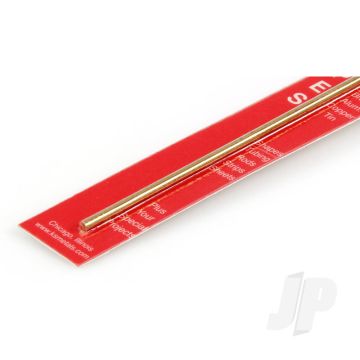 K&S 8164 Solid Brass Rod 1/8" x 12" (1 pcs)