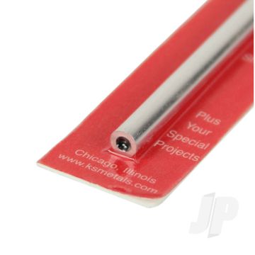 K&S 83060 Round Aluminium Tube 3/16" x 12" x .049" (1 pcs)