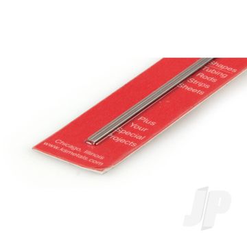 K&S 87131 Round Stainless Steel Rod 1/16" x 12" x  (2 pcs)