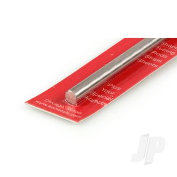 K&S 87139 Round Stainless Steel Rod 1/4"  x 12" x  (1 pcs)