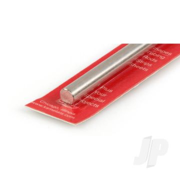 K&S 87141 Round Stainless Steel Rod 5/16" x 12" x  (1 pcs)