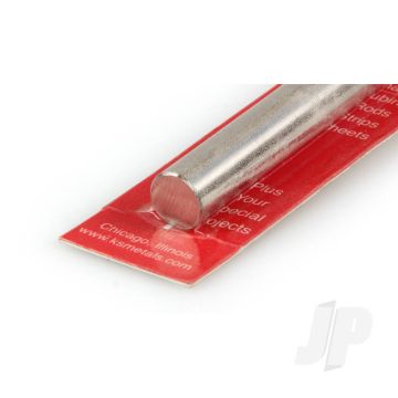 K&S 87145 Round Stainless Steel Rod 7/16" x 12" x  (1 pcs)