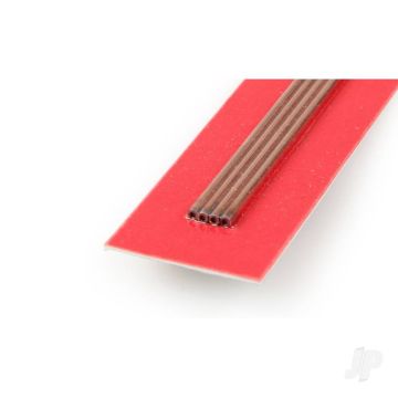 K&S 9509 Round Copper Tube 5/32" x 36" x .014" (8 pcs)