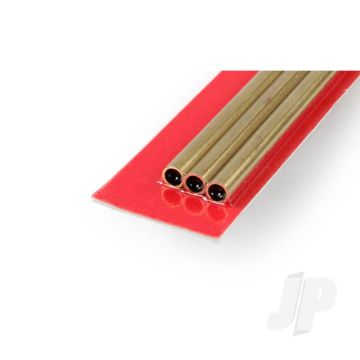 K&S 9823 Round Brass Tube 5mm x 300mm x .45mm (3 pcs)
