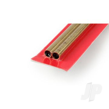 K&S 9824 Round Brass Tube 6mm x 300mm x .45mm (2 pcs)
