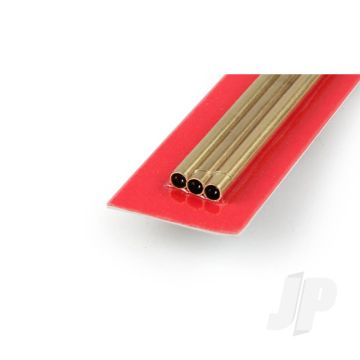 K&S 9836 Round Brass Tube 4mm x 300mm x .225mm (3 pcs)