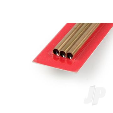 K&S 9837 Round Brass Tube 4.5mm x 300mm x .225mm (3 pcs)