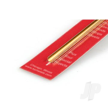 K&S 9886 Brass U C Channel 3/16" x 300mm x .014" (1 pcs)
