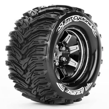 Louise RC MT-Cyclone 1/10 Soft (14mm Hex) Arrma Wheels & Tyres (Pair)