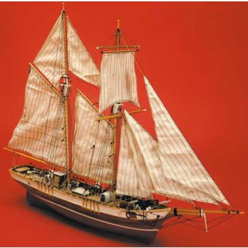 Mantua La Rose. French Fishing Schooner Wooden Kit Scale 1:47