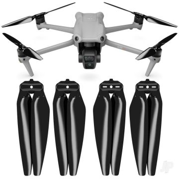 Master Airscrew DJI Air 3 STEALTH Upgrade Propellers - x4 Black