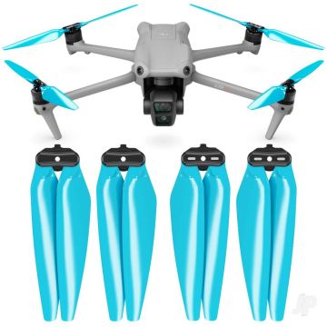 Master Airscrew DJI Air 3 STEALTH Upgrade Propellers - x4 Blue