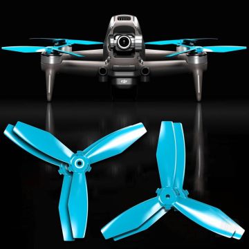 Master Airscrew LUDICROUS 3-Blade Props Set - Blue - DJI FPV RC Drone