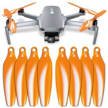 Master Airscrew Hubsan Zino Mini STEALTH Prop Set x4 Orange