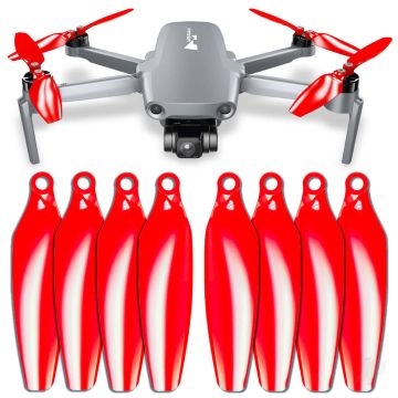 Master Airscrew Hubsan Zino Mini STEALTH Prop Set x4 Red