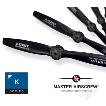 Master Airscrew K Series - 12x8 Propeller For RC Aeroplane
