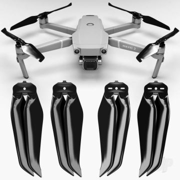 Master Airscrew STEALTH Props Set Black - DJI Mavic 2 / Pro / ZOOM / Enterprise
