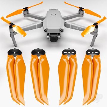 Master Airscrew STEALTH Props Set Orange - DJI Mavic 2 / Pro / ZOOM / Enterprise