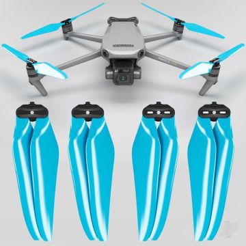 Master Airscrew 9.4x5.3 Mavic 3 Stealth Folding Propeller Set x4 Blue