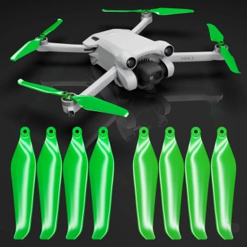 Master Airscrew DJI Mini 3 Pro/4 Pro STEALTH Upgrade Propellers - x4 Green