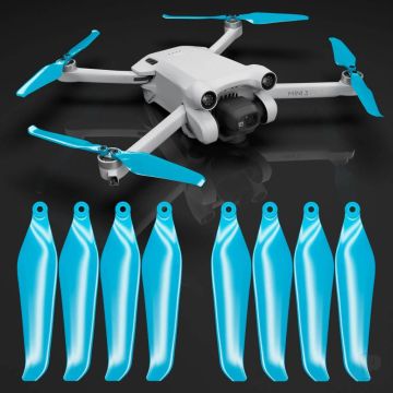 Master Airscrew DJI Mini 3 Pro/4 Pro STEALTH Upgrade Propellers - x4 Blue