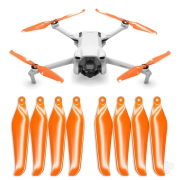 Master Airscrew DJI Mini 3 STEALTH Upgrade Propellers - x4 Orange